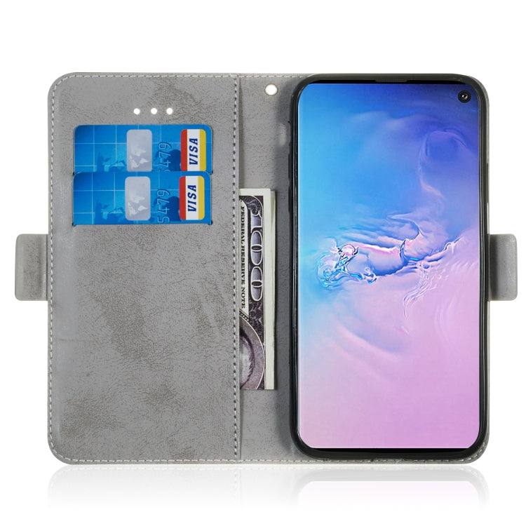 Multifunctional Horizontal Flip Retro Leather Case with Card Slot & Holder for Galaxy S10