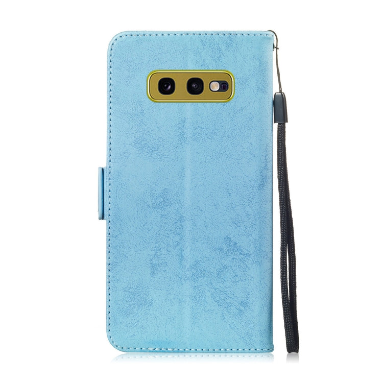 Multifunctional Horizontal Flip Retro Leather Case with Card Slot & Holder for Galaxy S10e