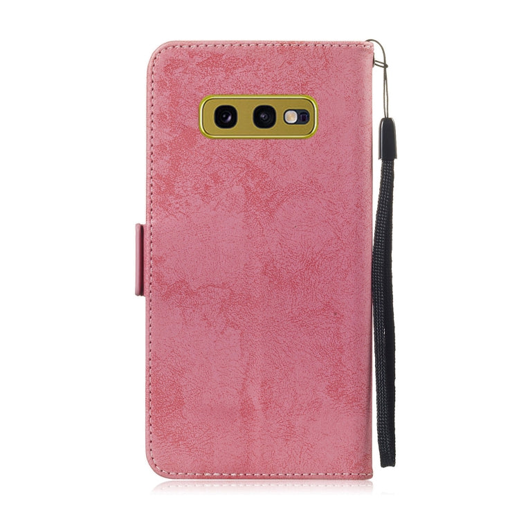 Multifunctional Horizontal Flip Retro Leather Case with Card Slot & Holder for Galaxy S10e