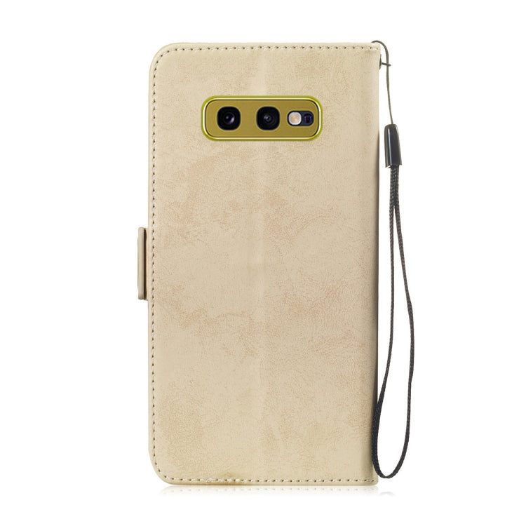 Multifunctional Horizontal Flip Retro Leather Case with Card Slot & Holder for Galaxy S10e