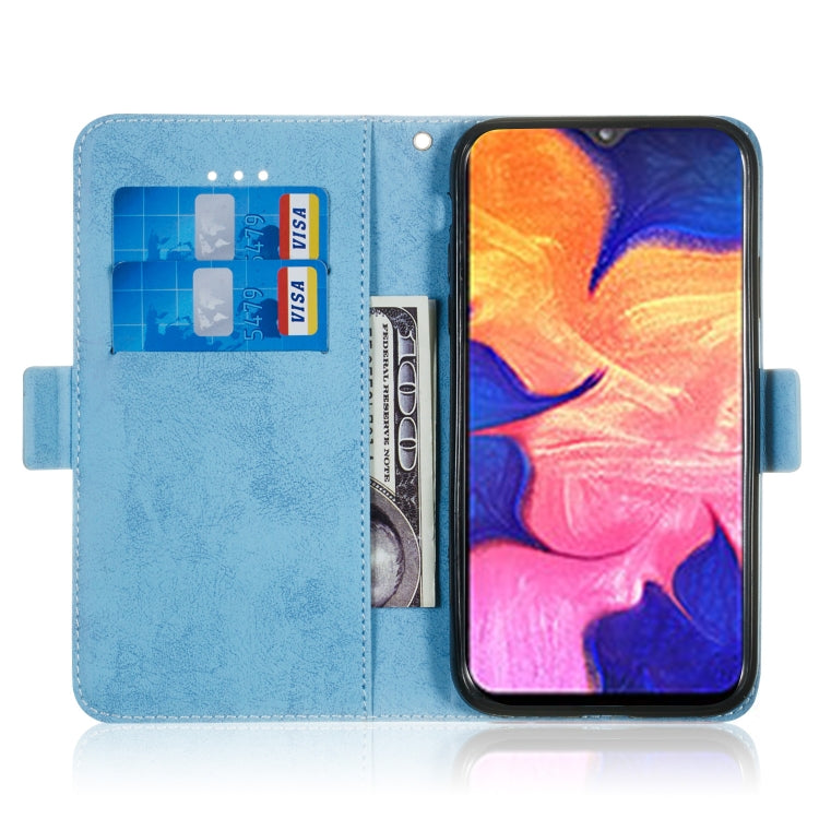 Multifunctional Horizontal Flip Retro Leather Case with Card Slot & Holder for Galaxy A10