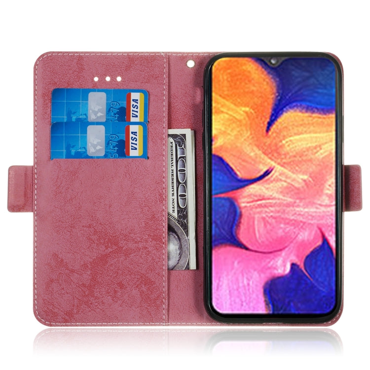 Multifunctional Horizontal Flip Retro Leather Case with Card Slot & Holder for Galaxy A10