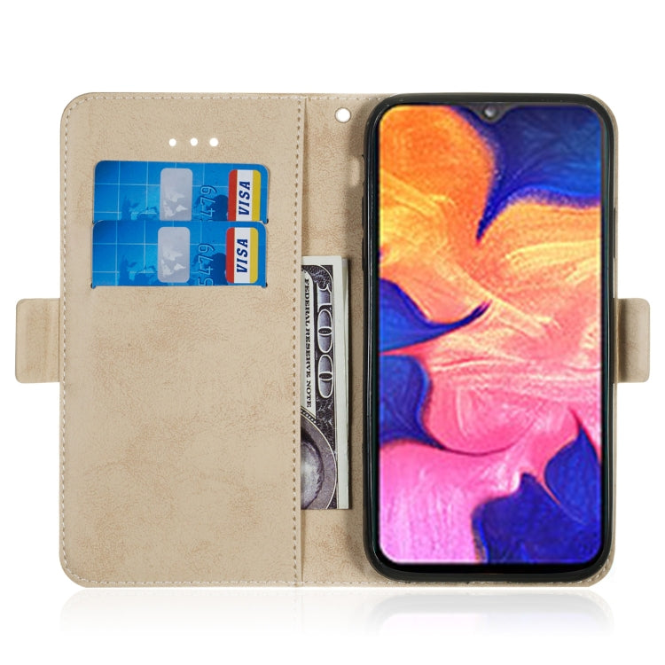 Multifunctional Horizontal Flip Retro Leather Case with Card Slot & Holder for Galaxy A10