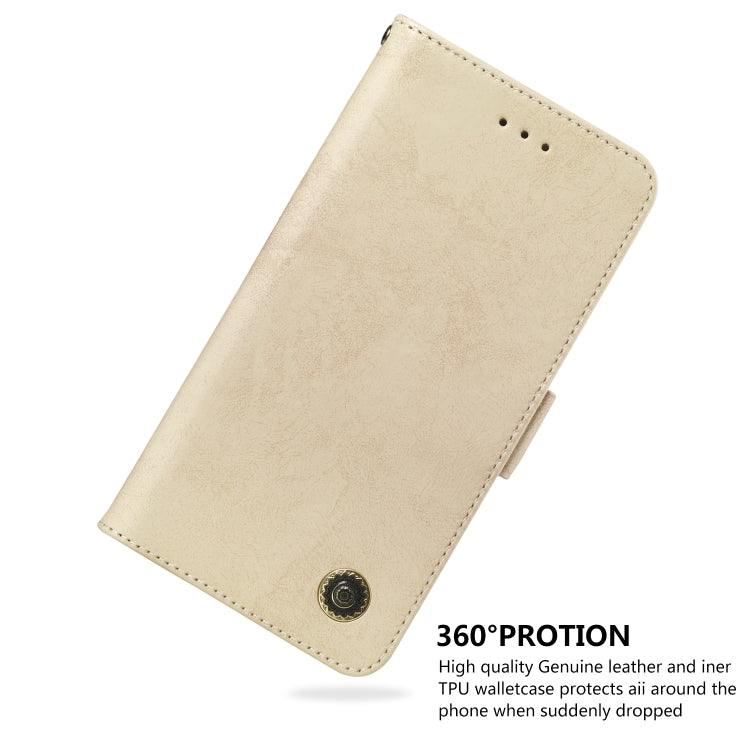 Multifunctional Horizontal Flip Retro Leather Case with Card Slot & Holder for Galaxy A10