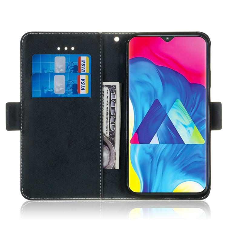 Multifunctional Horizontal Flip Retro Leather Case with Card Slot & Holder for Galaxy M10