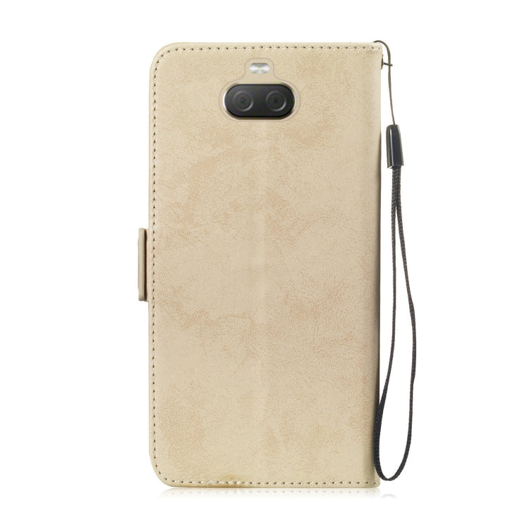 Multifunctional Horizontal Flip Retro Leather Case with Card Slot & Holder for Sony Xperia 10 Plus