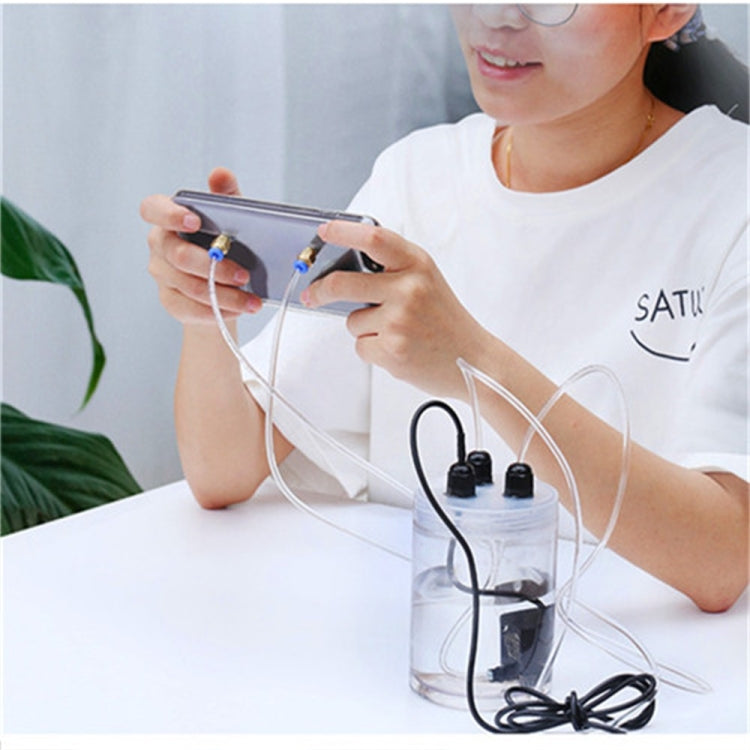 For iPhone XS Max Radiator Water-Cooled Artigact TPU Soft Case