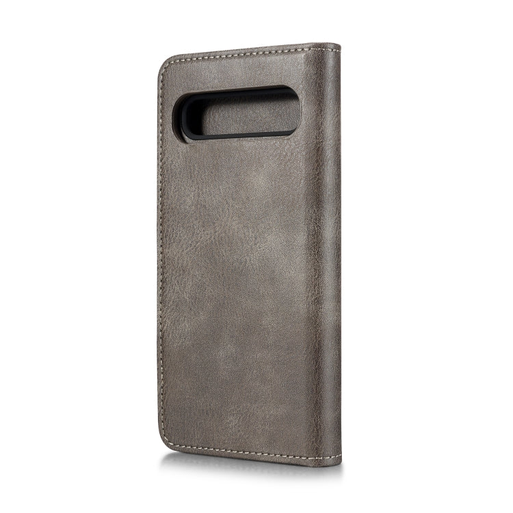 DG.MING Crazy Horse Texture Flip Detachable Magnetic Leather Case with Holder & Card Slots & Wallet for Galaxy S10 5G