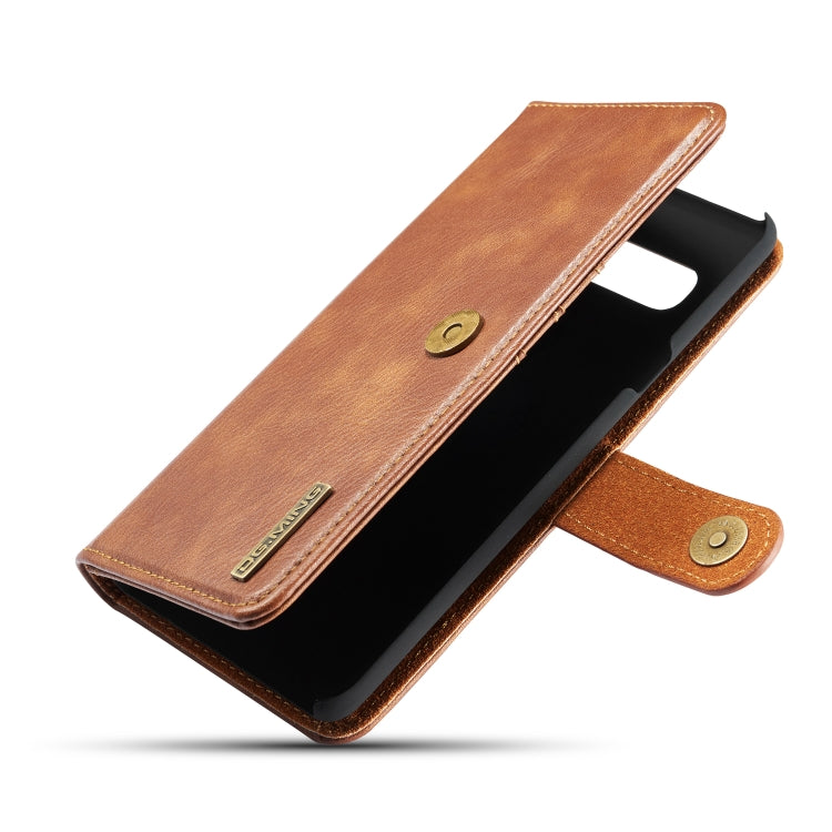 DG.MING Crazy Horse Texture Flip Detachable Magnetic Leather Case with Holder & Card Slots & Wallet for Galaxy S10 5G