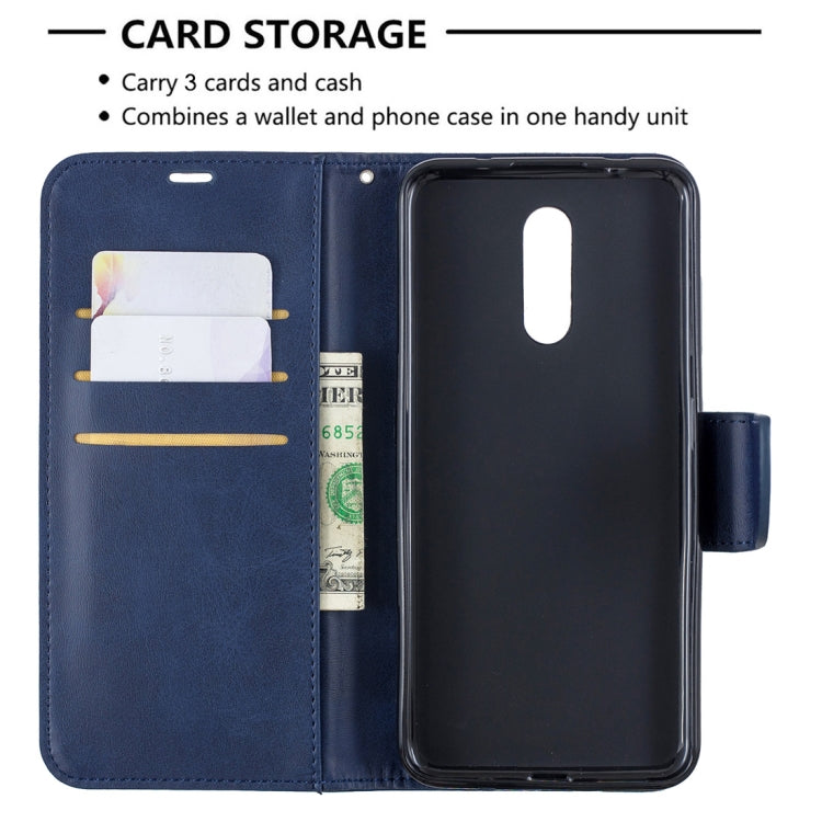 Retro Lambskin Texture Pure Color Horizontal Flip PU Leather Case with Holder & Card Slots & Wallet & Lanyard for Nokia 3.2