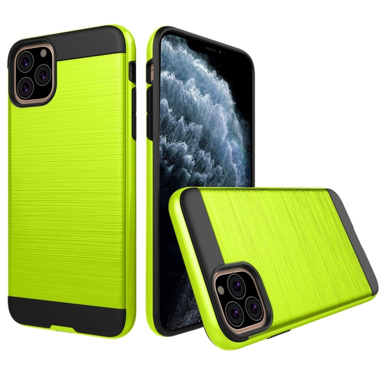 For iPhone 11 Pro Brushed Texture Shockproof Rugged Armor Protective Case