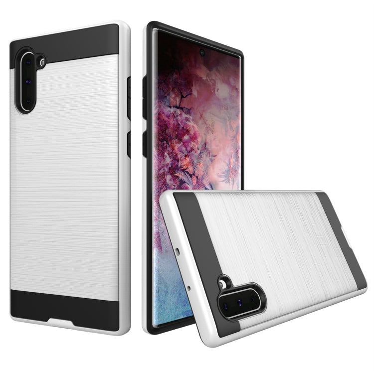 Brushed Texture Shockproof Rugged Armor Protective Case for Galaxy Note 10