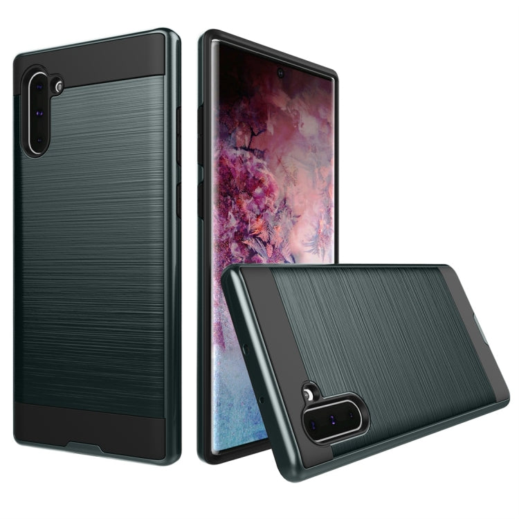 Brushed Texture Shockproof Rugged Armor Protective Case for Galaxy Note 10