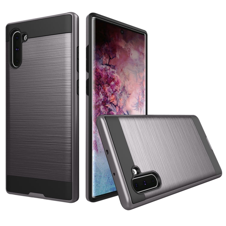 Brushed Texture Shockproof Rugged Armor Protective Case for Galaxy Note 10