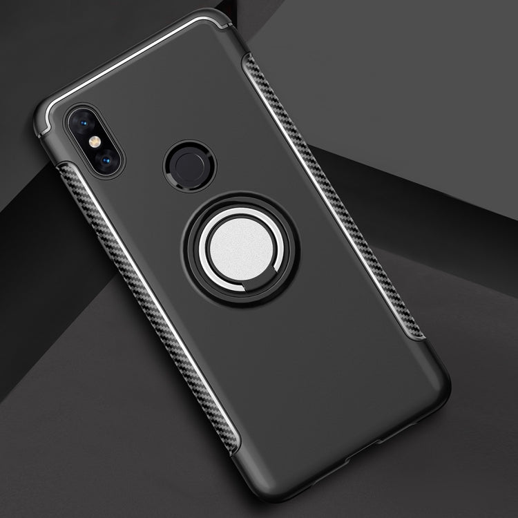 Magnetic 360 Degrees Rotation Ring Armor Phone Protective Case for Xiaomi Mix 3