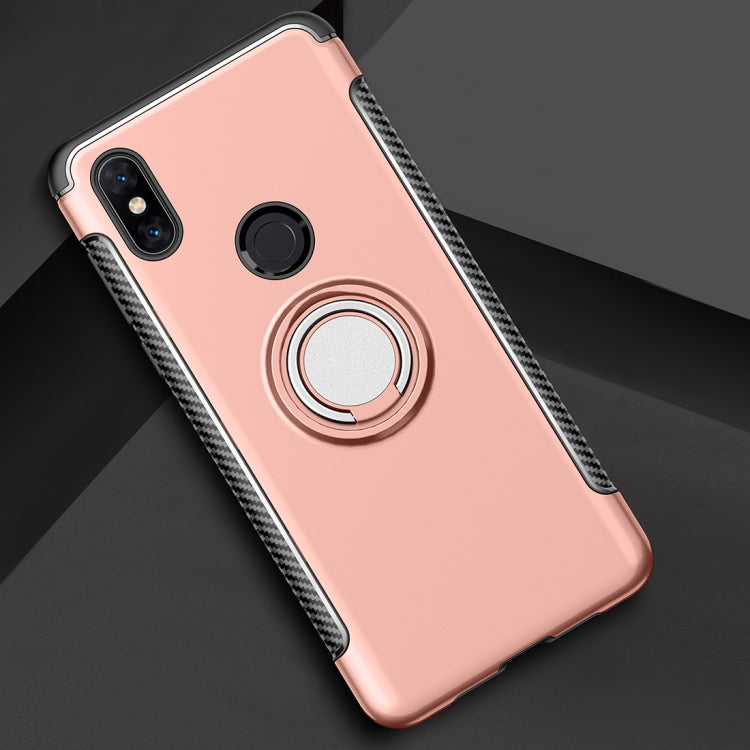 Magnetic 360 Degrees Rotation Ring Armor Phone Protective Case for Xiaomi Mix 3