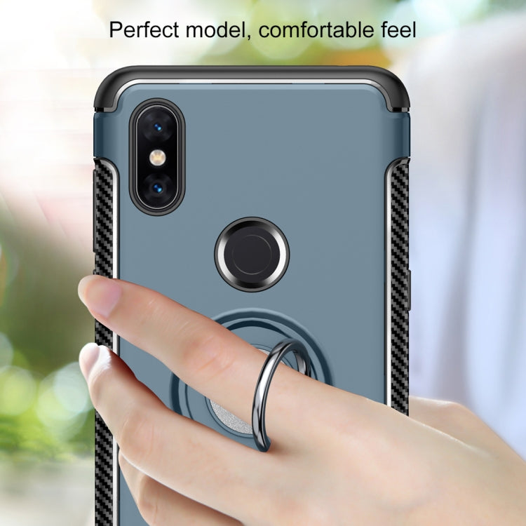 Magnetic 360 Degrees Rotation Ring Armor Phone Protective Case for Xiaomi Mix 3