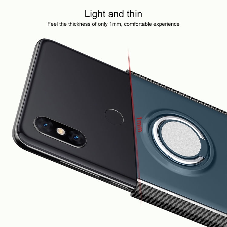 Magnetic 360 Degrees Rotation Ring Armor Phone Protective Case for Xiaomi Mix 3