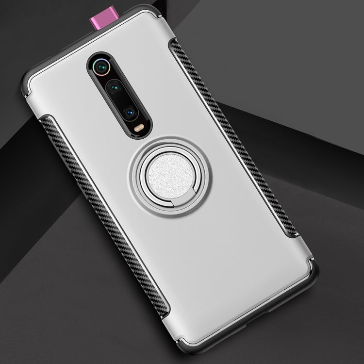 Magnetic 360 Degrees Rotation Ring Armor Phone Protective Case for Xiaomi Redmi K20