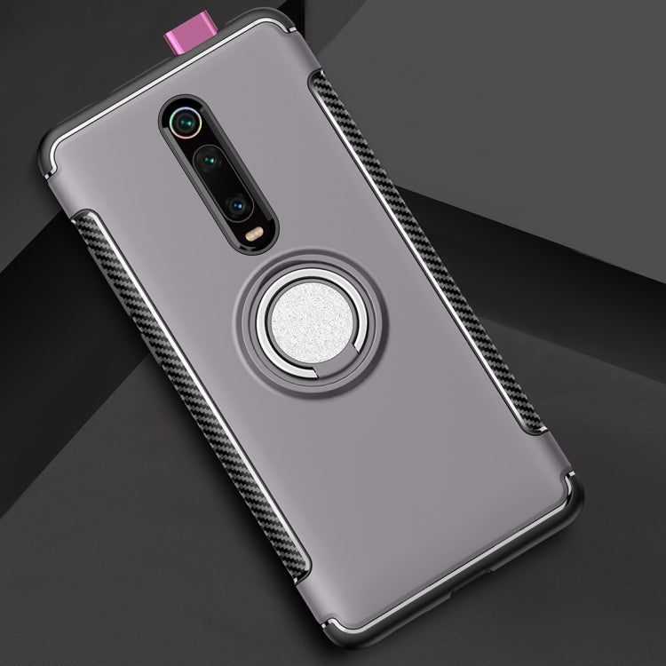 Magnetic 360 Degrees Rotation Ring Armor Phone Protective Case for Xiaomi Redmi K20