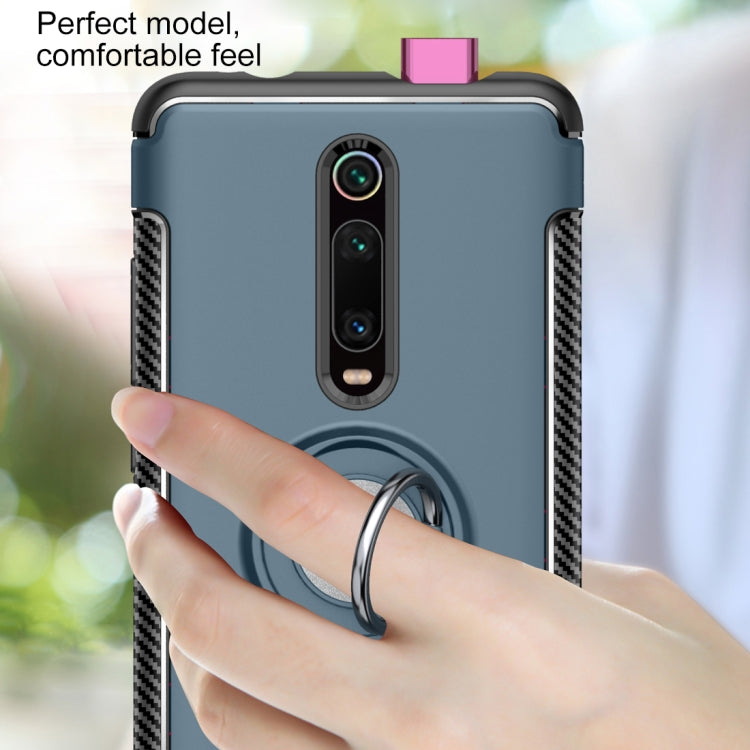 Magnetic 360 Degrees Rotation Ring Armor Phone Protective Case for Xiaomi Redmi K20