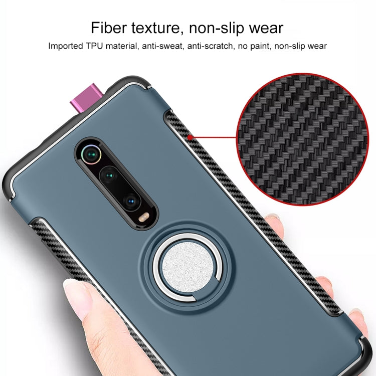 Magnetic 360 Degrees Rotation Ring Armor Phone Protective Case for Xiaomi Redmi K20