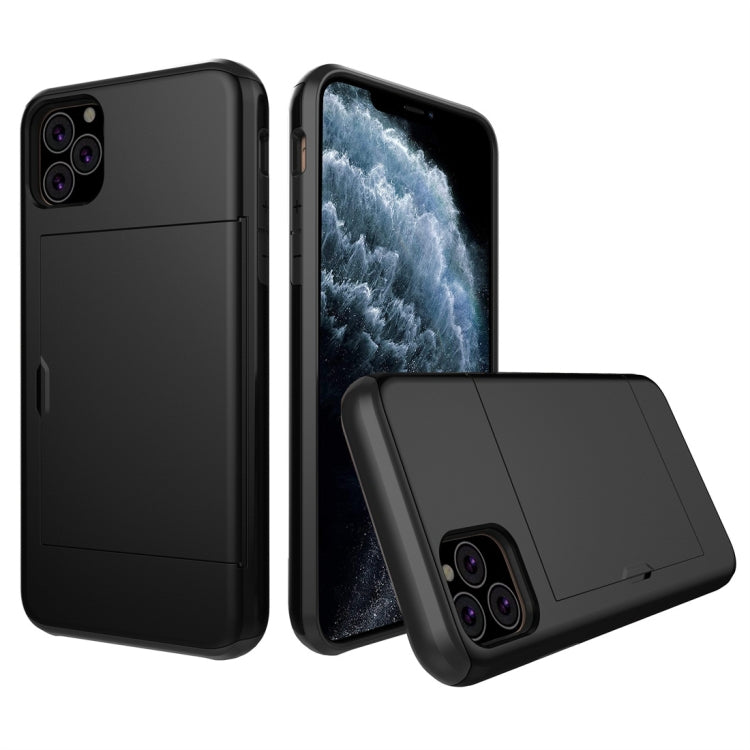For iPhone 11 Pro Shockproof Rugged Armor Protective Case with Card Slot
