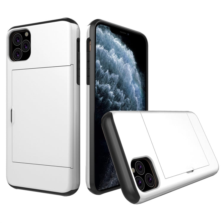 For iPhone 11 Pro Shockproof Rugged Armor Protective Case with Card Slot