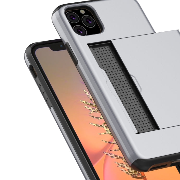 For iPhone 11 Pro Shockproof Rugged Armor Protective Case with Card Slot