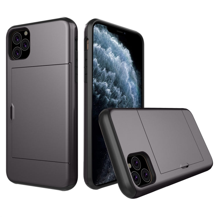 For iPhone 11 Pro Shockproof Rugged Armor Protective Case with Card Slot