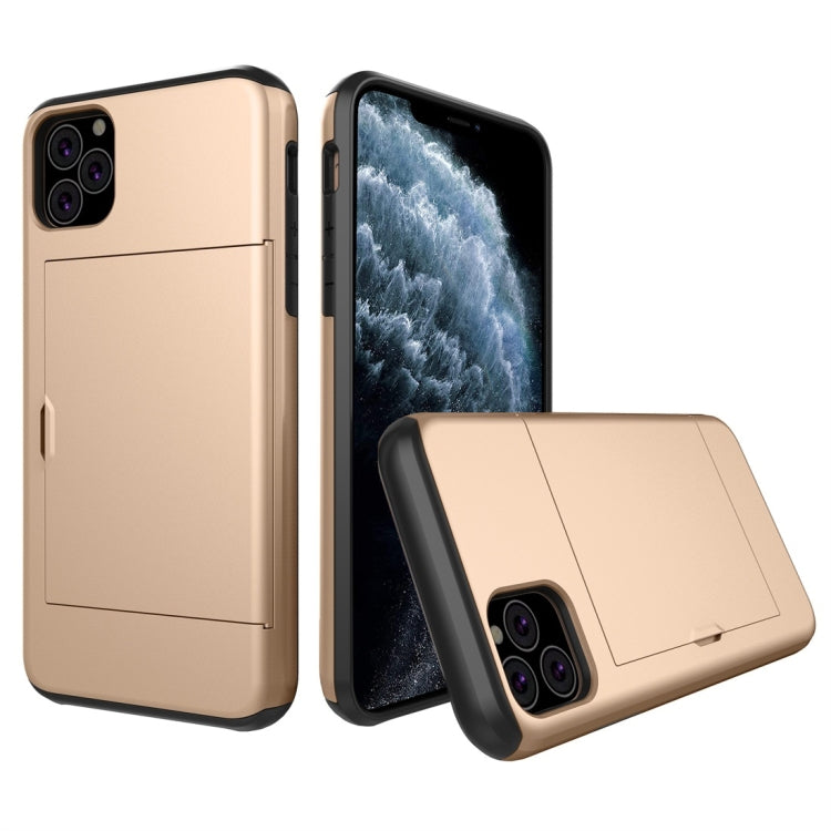 For iPhone 11 Pro Shockproof Rugged Armor Protective Case with Card Slot
