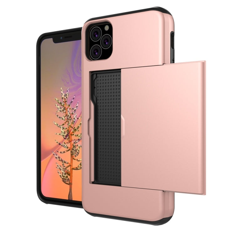 For iPhone 11 Pro Shockproof Rugged Armor Protective Case with Card Slot