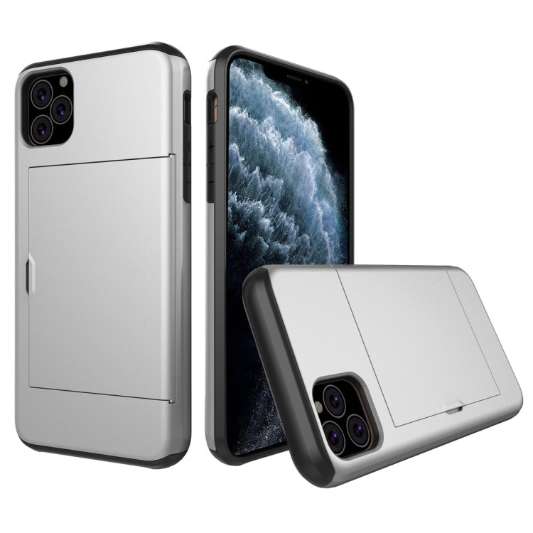 For iPhone 11 Pro Shockproof Rugged Armor Protective Case with Card Slot