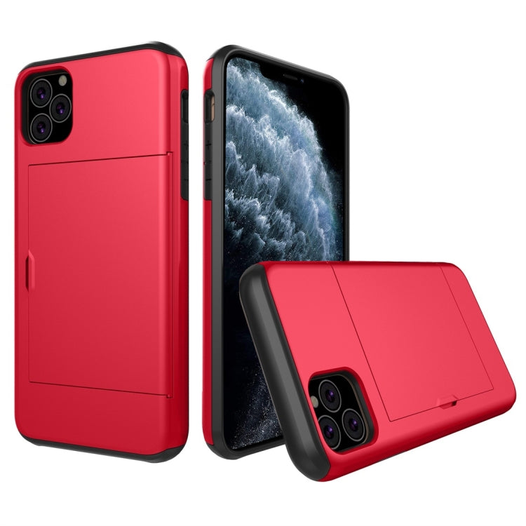 For iPhone 11 Pro Shockproof Rugged Armor Protective Case with Card Slot