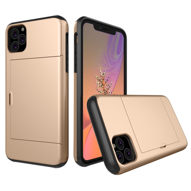 For iPhone 11 Pro Max Shockproof Rugged Armor Protective Case with Card Slot
