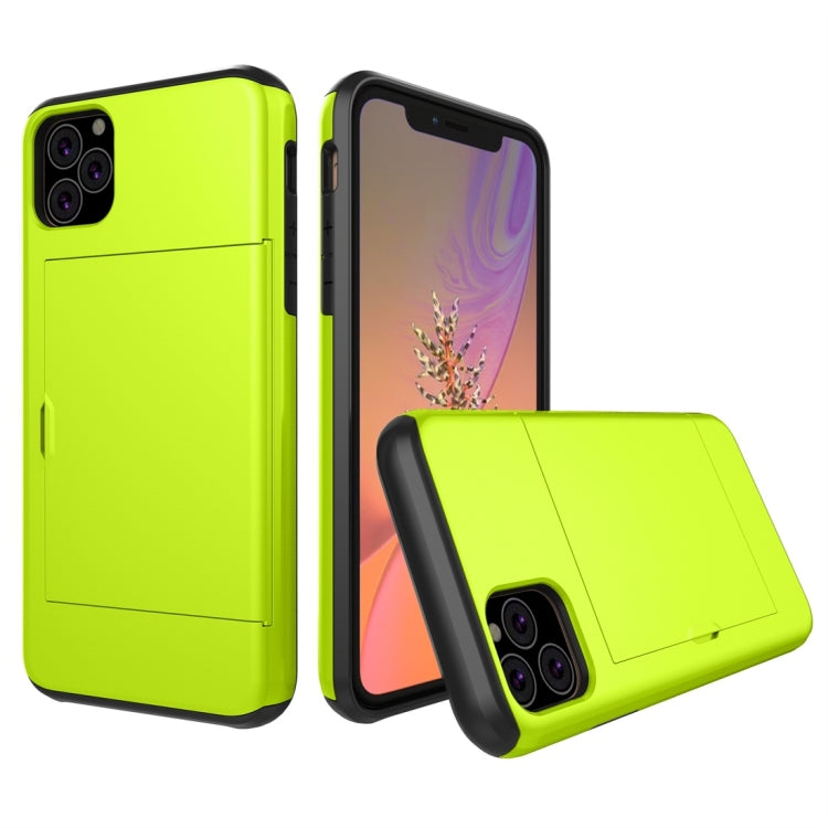 For iPhone 11 Pro Max Shockproof Rugged Armor Protective Case with Card Slot