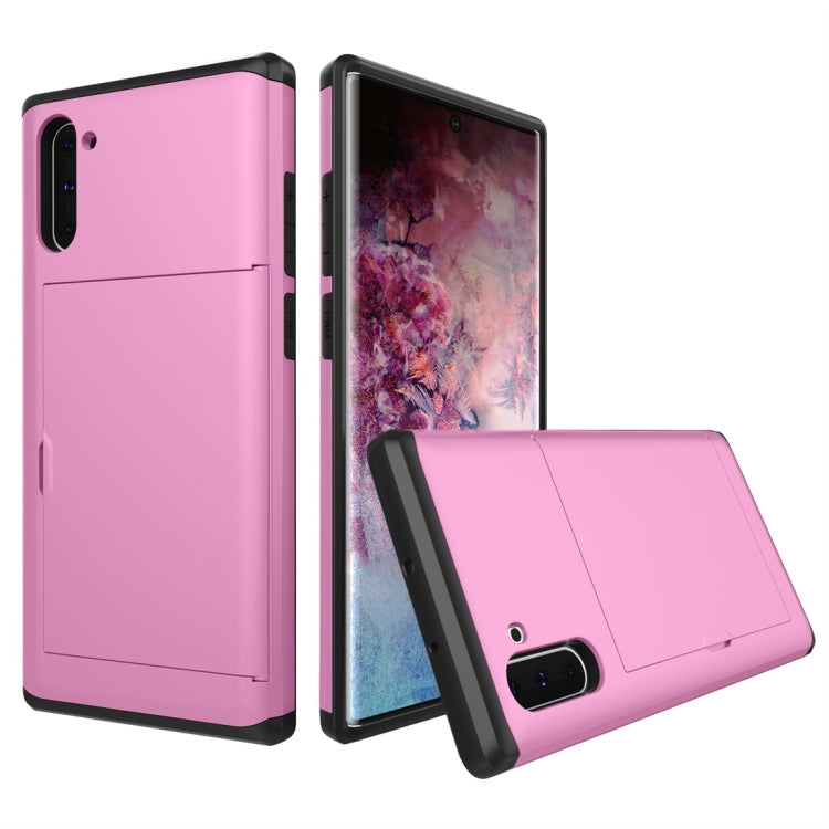 Shockproof Rugged Armor Protective Case with Card Slot for Galaxy Note 10