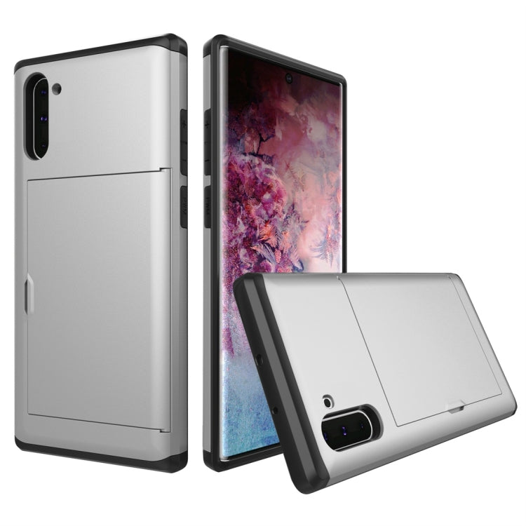 Shockproof Rugged Armor Protective Case with Card Slot for Galaxy Note 10