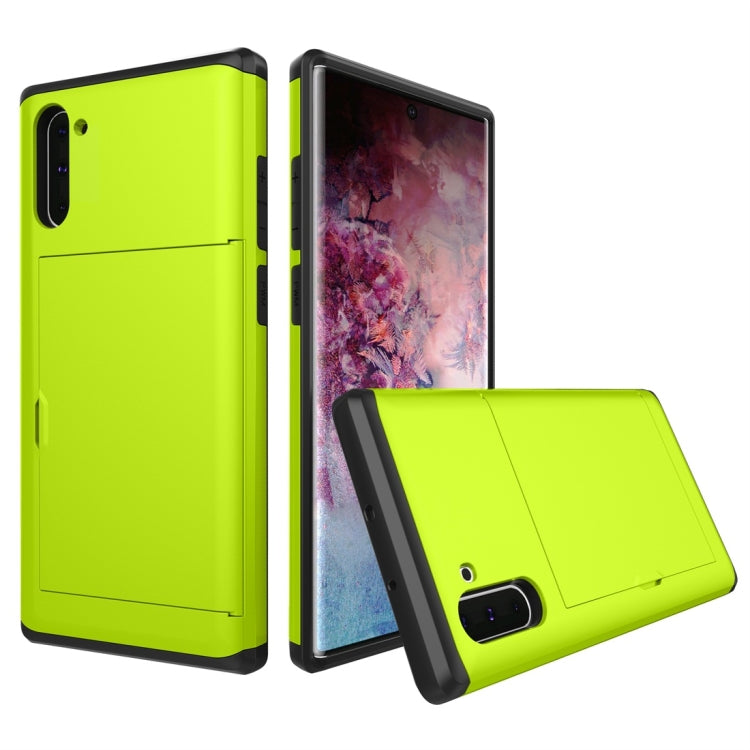 Shockproof Rugged Armor Protective Case with Card Slot for Galaxy Note 10