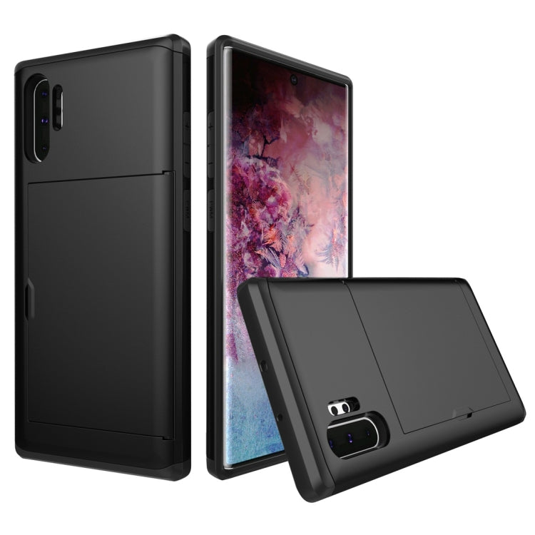 Shockproof Rugged Armor Protective Case with Card Slot for Galaxy Note 10 Pro