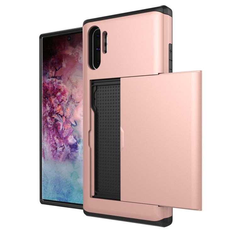 Shockproof Rugged Armor Protective Case with Card Slot for Galaxy Note 10 Pro