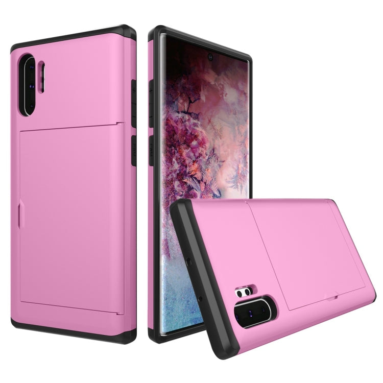 Shockproof Rugged Armor Protective Case with Card Slot for Galaxy Note 10 Pro