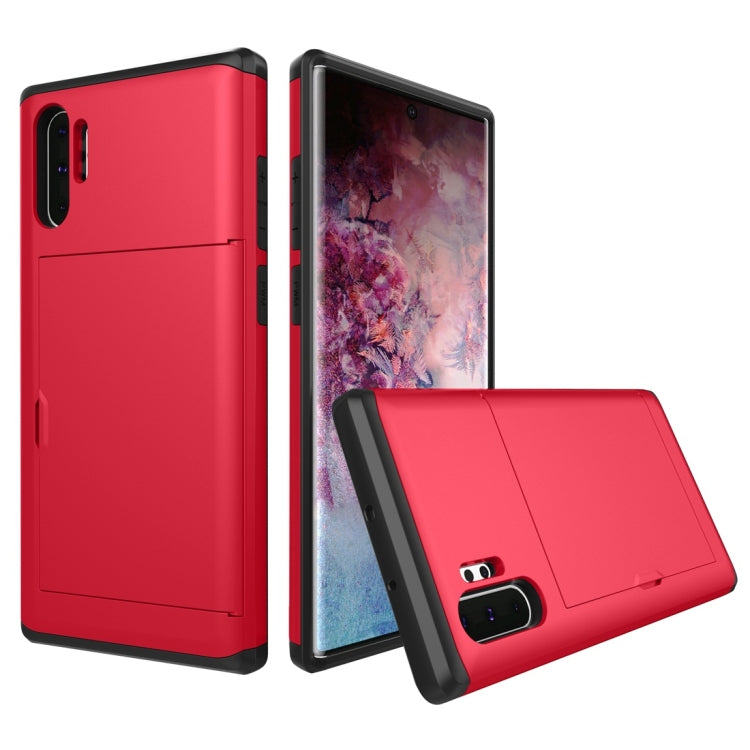 Shockproof Rugged Armor Protective Case with Card Slot for Galaxy Note 10 Pro