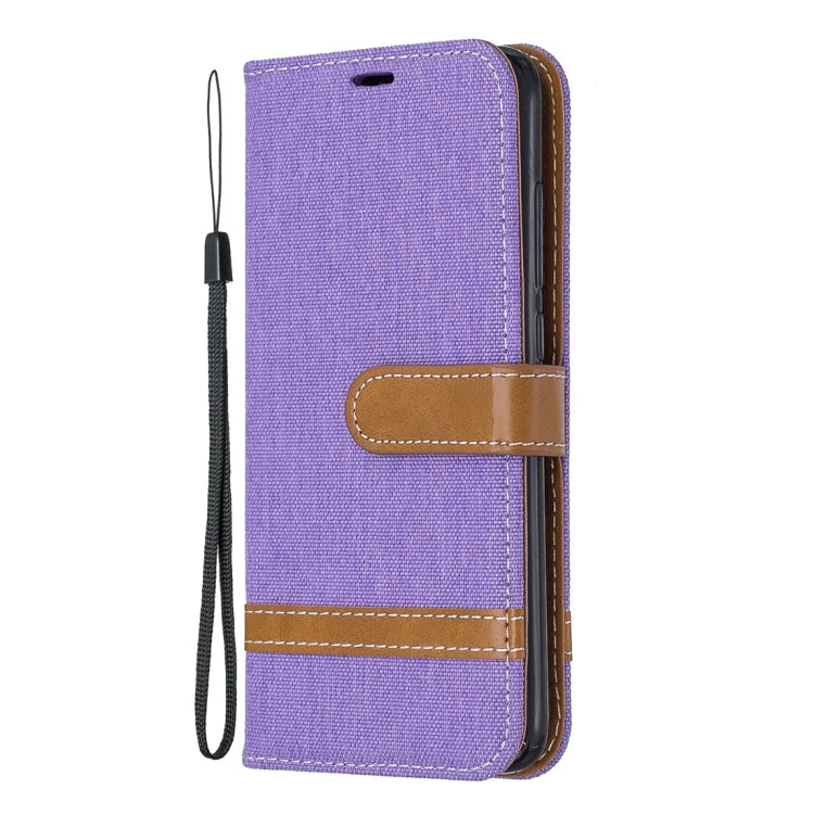 Color Matching Denim Texture Horizontal Flip Leather Case with Holder & Card Slots & Wallet & Lanyard for Xiaomi Redmi 7A