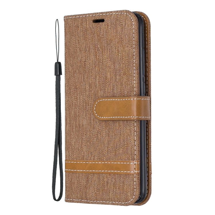 Color Matching Denim Texture Horizontal Flip Leather Case with Holder & Card Slots & Wallet & Lanyard for Xiaomi Redmi 7A