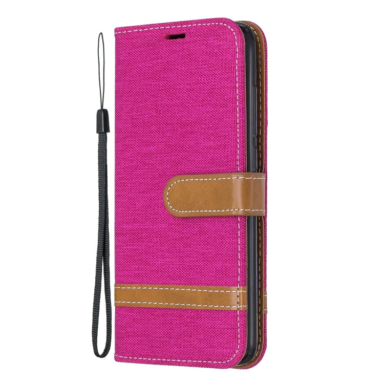 Color Matching Denim Texture Horizontal Flip Leather Case with Holder & Card Slots & Wallet & Lanyard for Xiaomi Redmi 7A