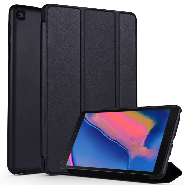 Cowhide Texture Horizontal Flip Leather Case for Galaxy Tab A8 (2019) P200 / P205, with Holder