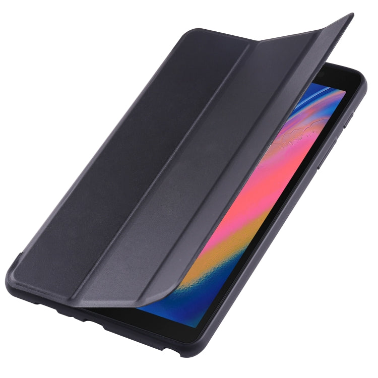 Cowhide Texture Horizontal Flip Leather Case for Galaxy Tab A8 (2019) P200 / P205, with Holder