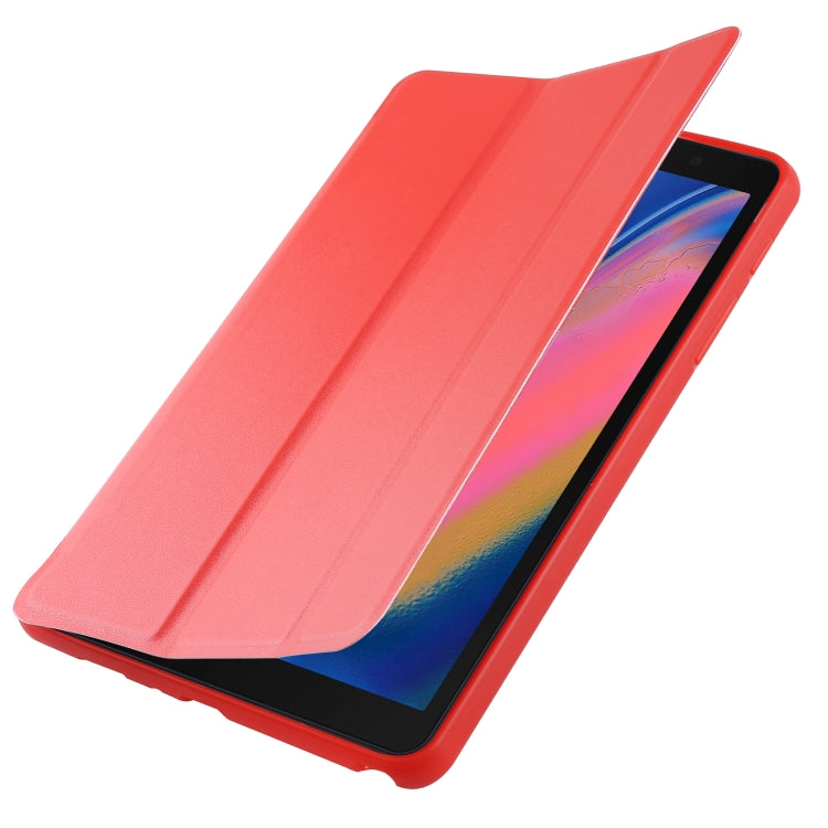 Cowhide Texture Horizontal Flip Leather Case for Galaxy Tab A8 (2019) P200 / P205, with Holder