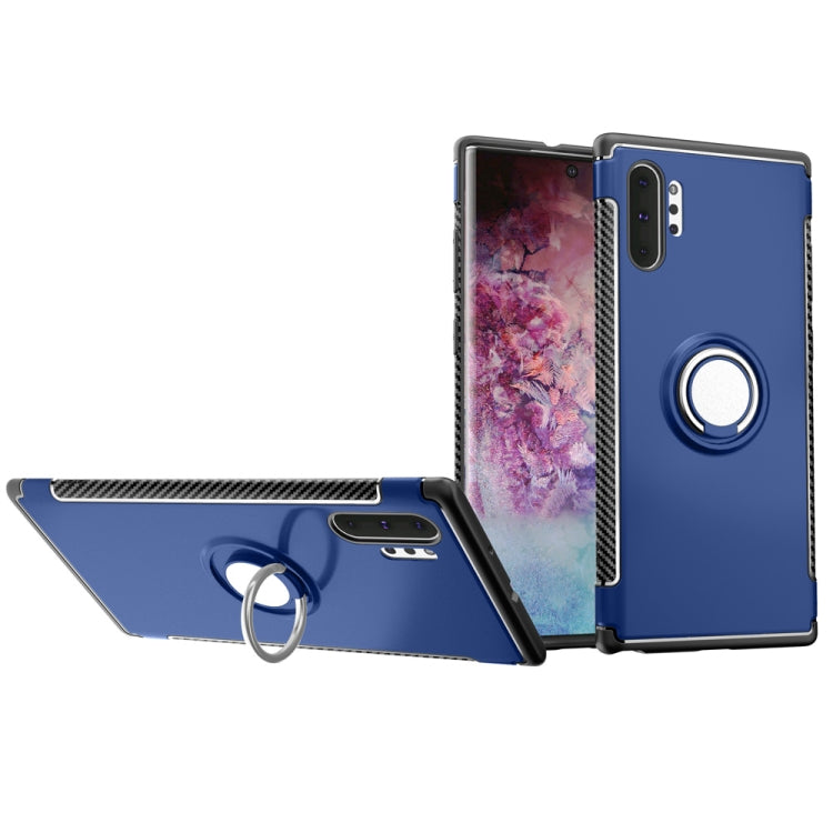 Magnetic Armor Protective Case with 360 Degree Rotation Ring Holder For Galaxy Note 10 Pro